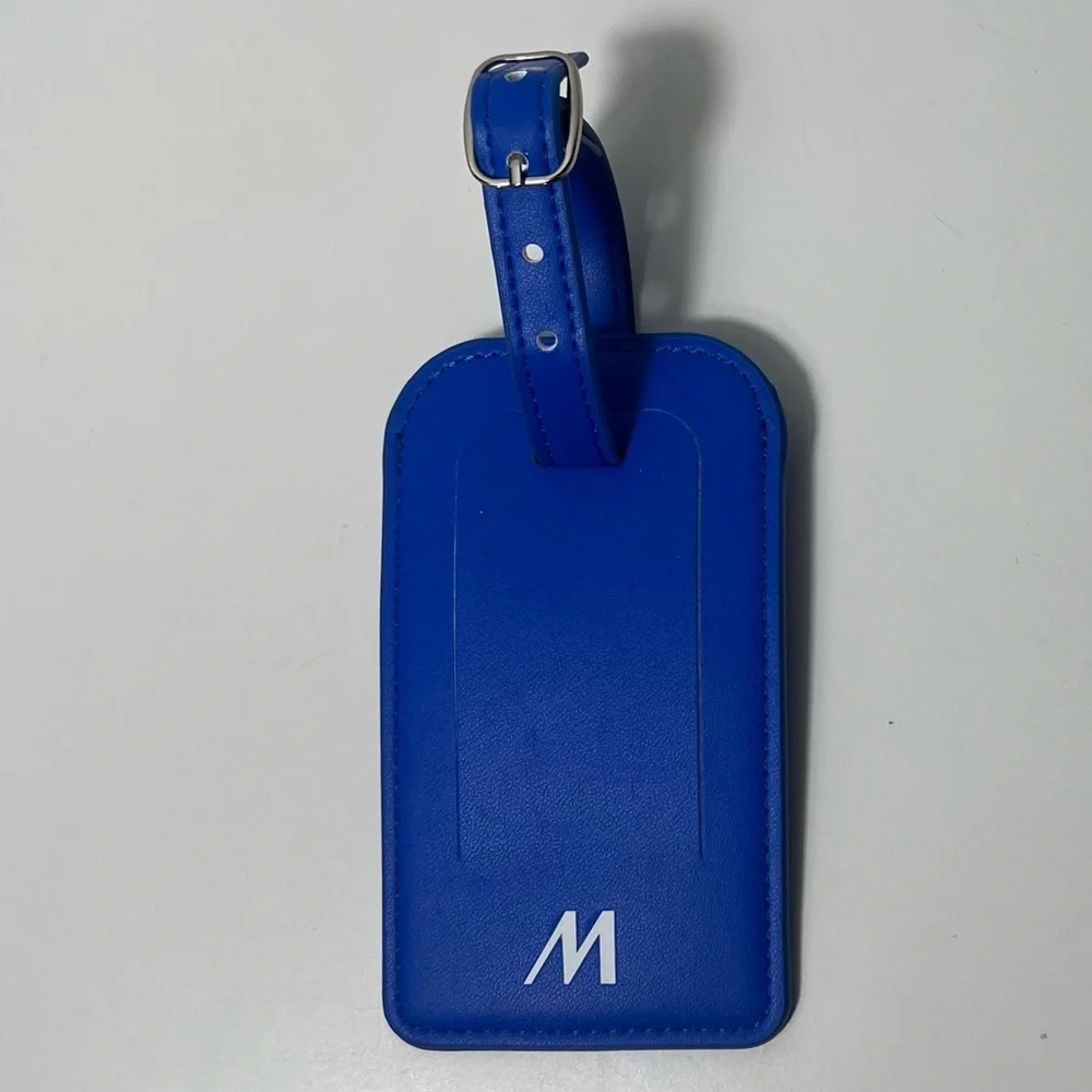 Marshalls Blue Luggage Suitcase Carryon Bag Identification Tag